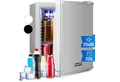 Produktbild: Klarstein Table Top Kühlschrank HEA-HappyHour-24Slb 10035242A, 47 cm hoch, 38 cm breit, Hausbar Minikühlschrank ohne Gefrierfach Getränkekühlschrank klein