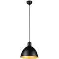 Produktbild: meineWunschleuchte Pendelleuchte,, Gold, Schwarz, Metall, Rund,Rund, 30x150x30 cm, Lampen & Leuchten, Innenbeleuchtung, Hängelampen, Pendelleuchten