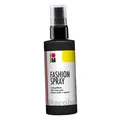 Produktbild: Marabu Fashion Spray schwarz Textilsprühfarbe Stofffarbe zum Sprühen 100 ml