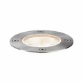 Produktbild: Paulmann Plug & Shine Bodeneinbauleuchte Outdoor silber 9,8 cm warmweiß