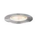 Produktbild: Paulmann Plug & Shine Bodeneinbauleuchte Outdoor silber 9,8 cm warmweiß