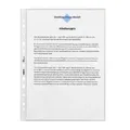 Produktbild: 100 LEITZ Prospekthüllen 4790 DIN A4 transparent genarbt 0,085 mm