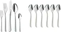 Produktbild: WMF 11.4200.6391 Virginia Cromargan protect 66-teiliges Besteck-Set Edelstahl