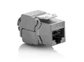 Produktbild: deleyCON deleyCON 1x Keystone Modul CAT 6a Jack / vollgeschirmt STP / Netzwerk-Adapter