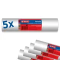 Produktbild: 5x Thermofaxrolle Fax Rollen 12mm Kern Faxpapier Thermo Fax 210 mm x 30 m