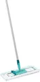 Produktbild: Leifheit rückenschonender Bodenwischer Profi XL micro Duo mit Stahlstiel 140cm, Wischmopp zum Lösen mit Fußklick, mit Bezug aus Mikrofaser für Fliesen und Laminat, 360 Grad Drehgelenk, Click-System