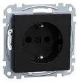 Produktbild: 1St. Merten MEG2300-0403 Steckdose, erhöhter Berührungsschutz, Steckklemmen, sch