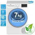Produktbild: BEKO B3T41239A Wärmepumpentrockner Aquawave SteamCure Weiß RO_B3T41239A_R