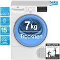 Produktbild: BEKO B3T41239A Wärmepumpentrockner Aquawave SteamCure Kindersicherung Weiß 2ML