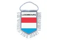 Produktbild: Wimpel fussballwimpel mini flagge fahne flaggen miniflagge luxemburg