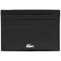 Produktbild: LACOSTE Herren Kreditkartenhülle, echtes Leder - Credit Card Holder, 7,5x11x1cm (HxLxB) Schwarz