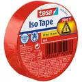 Produktbild: tesa Iso Tape Isolierband rot 15,0 mm x 10,0 m 1 Rolle