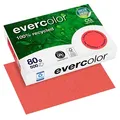 Produktbild: Clairefontaine Recyclingpapier Evercolor himbeerrot DIN A4 80 g/qm 500 Blatt