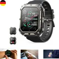Produktbild: Smartwatch Herren Militär Mit Telefonfunktion ,1,81'' Display Wasserdichtes Akti
