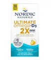 Produktbild: Nordic Naturals, Ultimatives Omega 2 x mit Vitamin D3, Zitrone, 60 Mini-Softgels