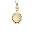 Produktbild: FOSSIL Halskette für Frauen Locket Collection Gold-Tone Edelstahl Kette Halskette, Länge: 400mm+50mm, JF04426710