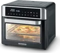 Produktbild: SEVERIN Multifunktionsofen TO 2077 | Heißluftfritteuse 25 L | 12 Programme | 2200 W | Backofen & Airfryer | Schwarz