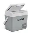 Produktbild: Igloo ICF18 Kompressor Kühlbox 19L – 12V/24V & 230V elektrische Kühlbox mit Tiefkühlung bis ‑18°C – tragbarer Mini-Kühlschrank für Auto, Wohnmobil, Camping & Boot – leise & energieeffizient
