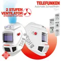 Produktbild: Telefunken Automatik Schweißhelm mit Ventilator und LED-Beleuchtung