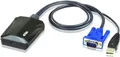 Produktbild: ATEN CV211 Laptop USB Console Adapter - KVM-Switch - 1 x KVM port(s) - 1 lokaler Benutzer - Desktop (CV211-AT)
