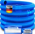 Produktbild: KESSER® Poolschlauch | Schwimmbadschlauch mit Muffen | Solarschlauch für Pool und Schwimmbecken | Saugschlauch | Pumpenschlauch | Flexibler Wasserschlauch