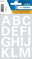Produktbild: HERMA Sticker Buchstaben 25 mm A-Z Folie wetterfest weiß 2 Bl.