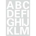 Produktbild: 1 bis 60x HERMA Buchstaben-Sticker A-Z, Folie weiß, 25 mm - SPARE BIS ZU 87%