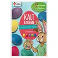Produktbild: Kaltfarben Ostern Eierfarben bunt  Gelb Rot Violett Grün Blau Heitmann