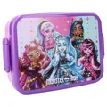 Produktbild: Monster High und Führen Brotdose 16x13x5cm Lunch Box Offiziel Mattel Let's Eat
