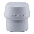 Produktbild: Halder Schonhammerkopf SIMPLEX Kopf-D. 30mm TPE-mid grau mittelh.