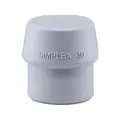 Produktbild: Halder Schonhammerkopf SIMPLEX Kopf-D. 30mm TPE-mid grau mittelh.