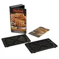 Produktbild: Tefal Platte Herzwaffeln Backform Nummer 6, passend für Tefal Snack Collection SW85XX, inklusive Rezeptbuch, praktische Aufbewahrungs-Box, spülmaschinengeeignet, schwarz, XA8006
