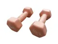 Produktbild: Gummierte feste Hanteln Amazon Basics 2x 1,5 kg rosa