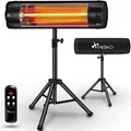 Produktbild: Tresko Heizstrahler THSL-010, outdoor, Infrarotstrahler, mit Fernbedienung, 2500 Watt