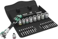 Produktbild: WERA 05004046001 - Steckschlüsselsatz, Multi, 3/8