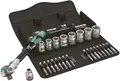 Produktbild: Wera 8100 SB 6 Zyklop Speed Ratchet Set 1cm Drive Metrisch 29 Teile 05004046001