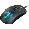 Produktbild: Roccat Burst Pro - Extrem leichte Optical Pro Gaming Maus (hohe Präzision, Optischer Owl-Eye Sensor (100 bis 16.000 Dpi), RGB AIMO LED Beleuchtung, 68g leicht, Designt in Deutschland), schwarz