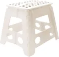 Produktbild: Tritthocker ZOLLNER faltbar – für Kinder und Erwachsene – 120kg – 30cm – weiß