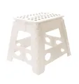 Produktbild: ZOLLNER Klappbarer Stufenhocker 30 cm, weiß – Hocker für Küche und Bad