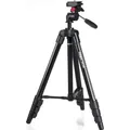 Produktbild: Rollei Compact Traveler Star S-1 Schwarz kompaktes Videostativ neigbar 39-125cm