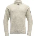 Produktbild: Devold of Norway Nansen Wool Zip Neck grey melange (770A) M