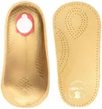 Produktbild: BERGAL Leather Insole Perfect Plus Unisex 3/4 Ultra Light Einlegesohle, Hellbraunes Leder, USM9/ EU42