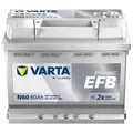 Produktbild: VARTA N60 Blue Dynamic EFB 12V 60Ah 640A Autobatterie inkl. 7,50 € Pfand