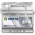 Produktbild: VARTA Dynamic EFB N60 Starterbatterie 12V 60Ah 640A/EN B13 Batterie