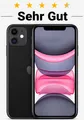 Produktbild: Apple iPhone 11 -  SEHR GUT - Schwarz - 64 GB – 12 Monate Gewährleistung