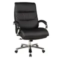 Produktbild: Chefsessel - schwarz - höhenverstellbar Chefsessel Rollenstuhl Bürostuhl