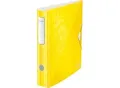 Produktbild: LEITZ® Ordner Active WOW, DIN A4, Rückenbreite 65 mm, gelb