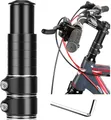 Produktbild: Fahrradlenker Erhöhung Lenkererhöhung Fahrrad MTB mit Sechskantschlüsseln Fahrrad Vorbau Fabelschaftverlängerung Adapter für 28,6 mm Gabel, Aluminium Legierung, Schwarz