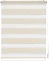 Produktbild: Lichtblick Duo Rollo Klemmfix, ohne Bohren Natur, 65 cm, 65 cm x 150 cm (B x L) KDR.065.150.20