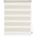 Produktbild: Lichtblick Duo Rollo Klemmfix, ohne Bohren (Natur, 65x150 cm)